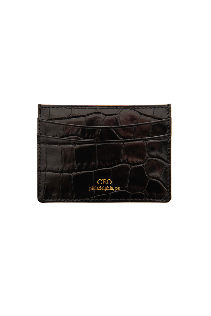 CEO Leather Cardholder - PHL EDITION