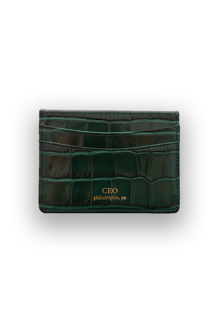 CEO Leather Cardholder - PHL EDITION